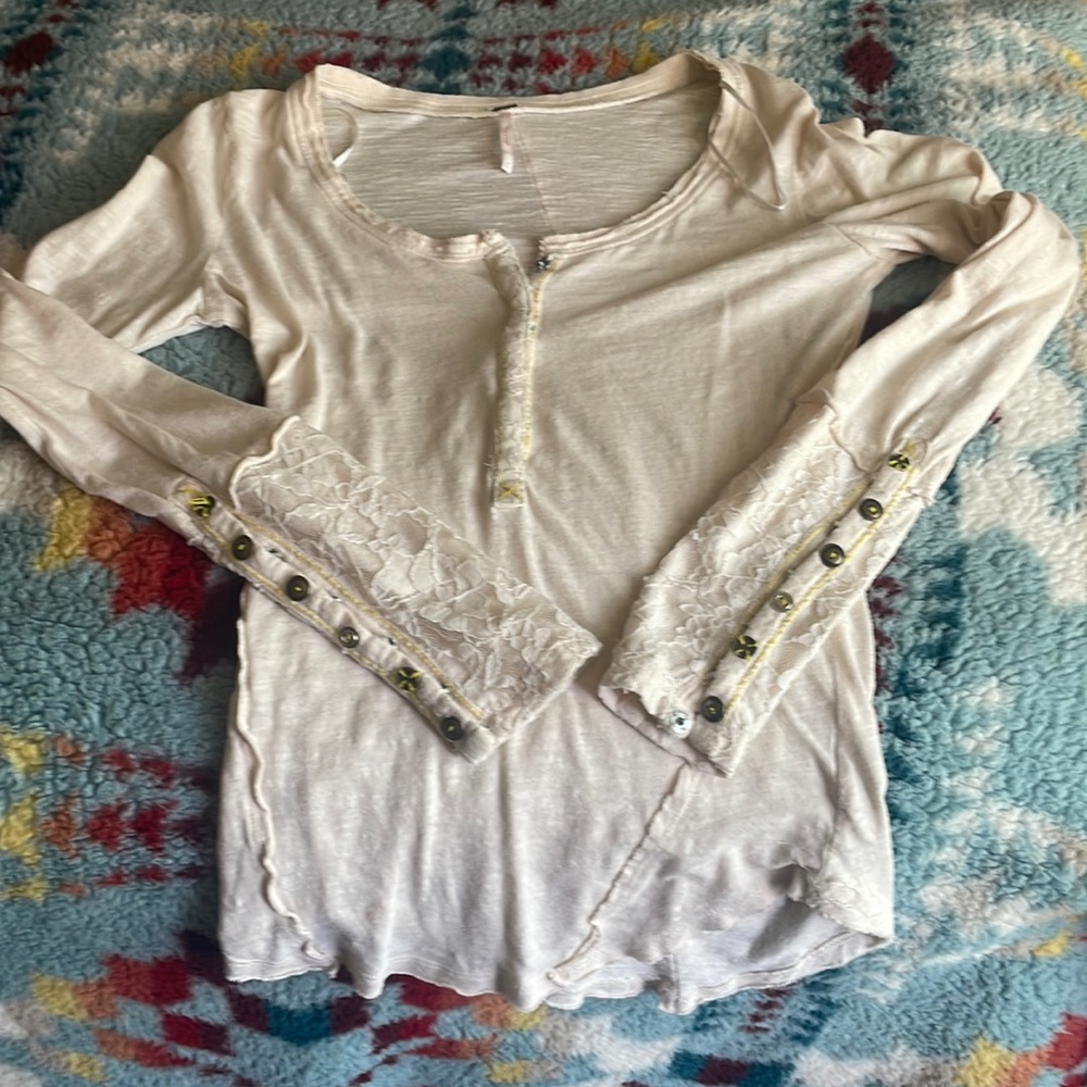 Free People long sleeve tee